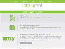 Tablet Screenshot of intellirentco.com